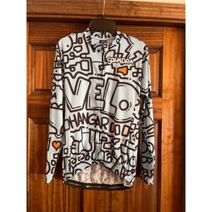 SQUADRA LONG SLEEVE CYCLING JERSEY JACKET  MEDIUM